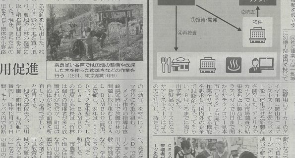 二酸化炭素排出枠33トン分購入 - 持続可能な社会へ向けた取り組み　日本経済新聞に掲載されました