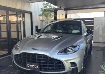 新車展示車情報　アストンマーティン ＤＢＸ７０７